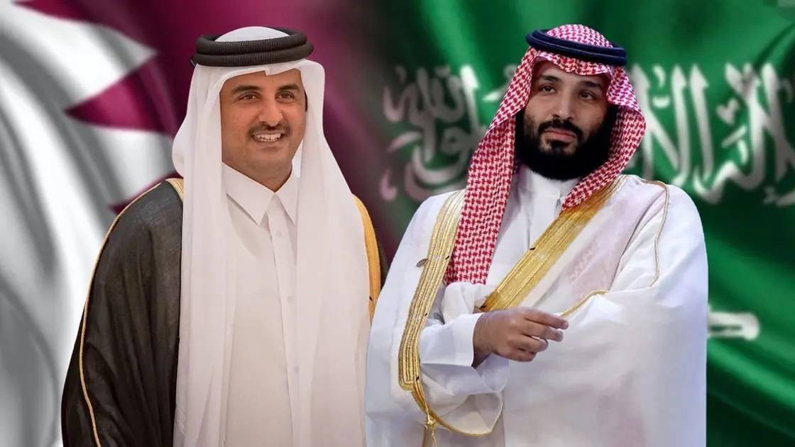 دعوة من أمير قطر وولي العهد السعودي لوقف الحرب في غزة