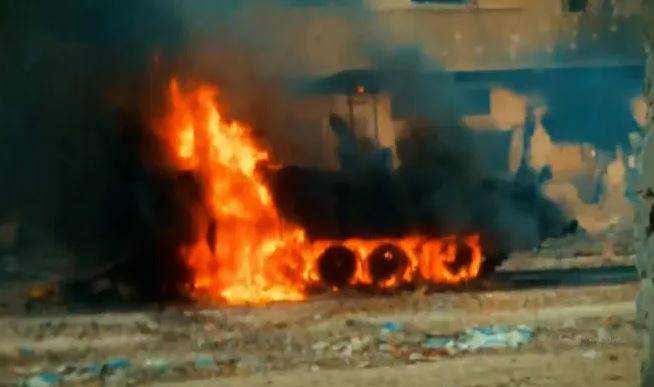 بالفيديو - القسام تستهدف دبابات الاحتلال في حي الشجاعية شمال قطاع غزة
