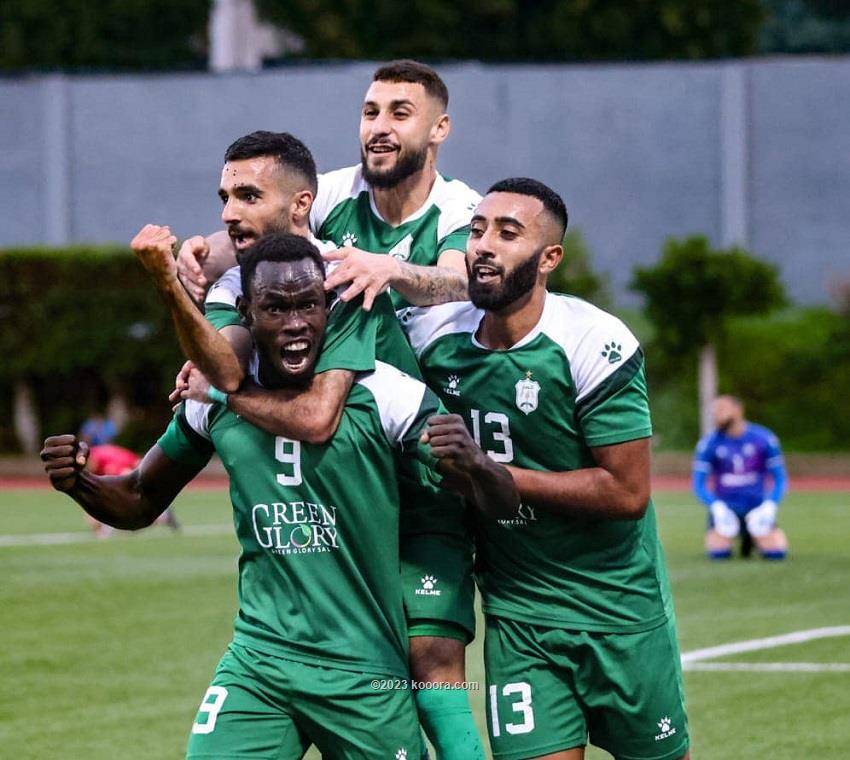 الانصار يكتسح النجمة بخماسية لهدف