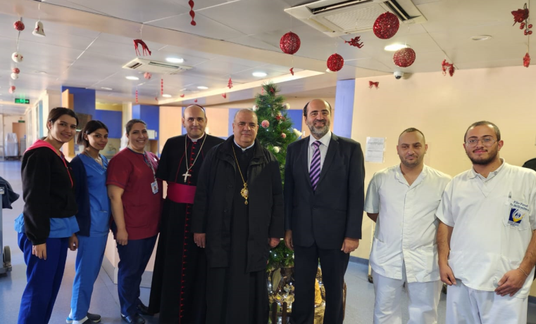 السفير البابوي زار مطرانيّة  سيّدة النجاة في زحلة