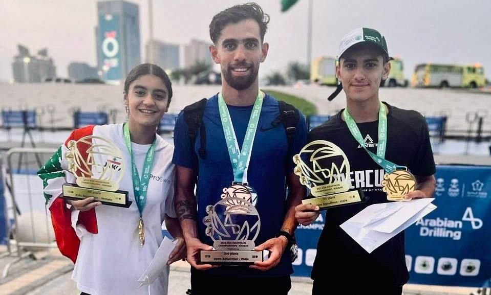 3 ذهبيّات لـ"بروسويم" في ترياتلون آسيا
والأكاديميّة تستعين بمدرّبين مصري وروسي