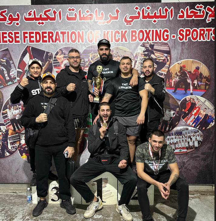 نادي TMT Lebanon يحقق بطولات جديدة في كأس الميلاد وكأس لبنان في MMA