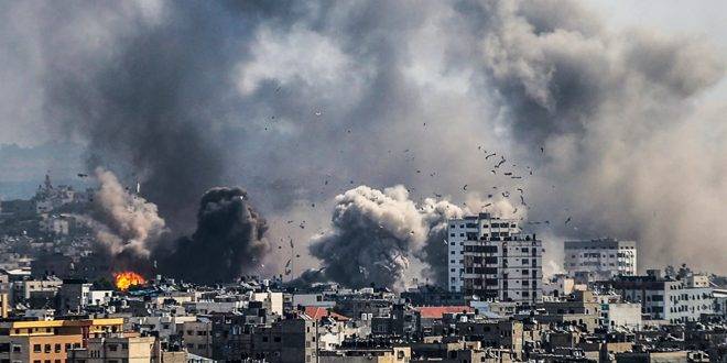 غزة تستغرب الصمت الدولي إزاء مجازر الاحتلال