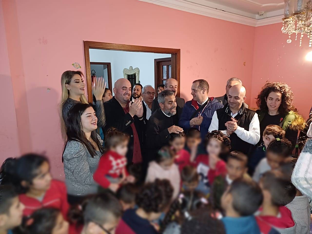 زيارة قسم المجدل الكتائبي لبيت الرحمة الإلهية في جبيل