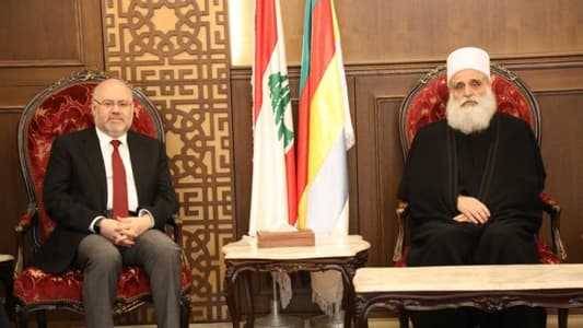 الأبيض: نبحث في تأمين أدوية
الأمراض السرطانيّة بشكل مستمرّ