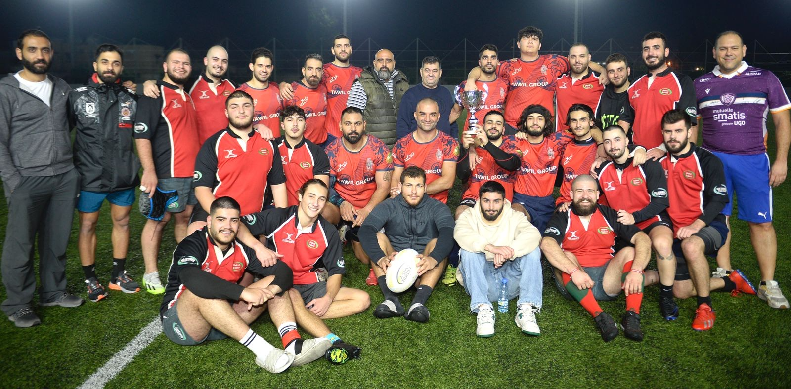 فريق بيروت بطل لبنان للركبي يونيون