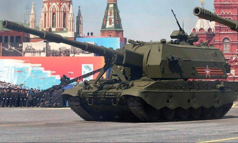 مدفع جديد لروسيا في حربها على اوكرانيا