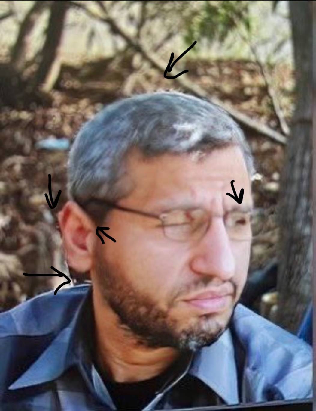 الاعلام العبري يزور صورة مبنية على الذكاء الاصطناعي للقائد العام لكتائب القسام محمد الضيف