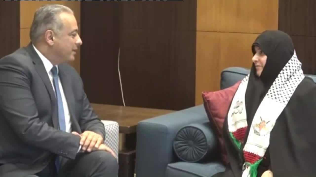 عقيلة الرئيس الإيراني: نتمنّى أن تشمل العناية
الإلهيّة الشباب اللبناني الذي يدعم المقاومة الفلسطينيّة