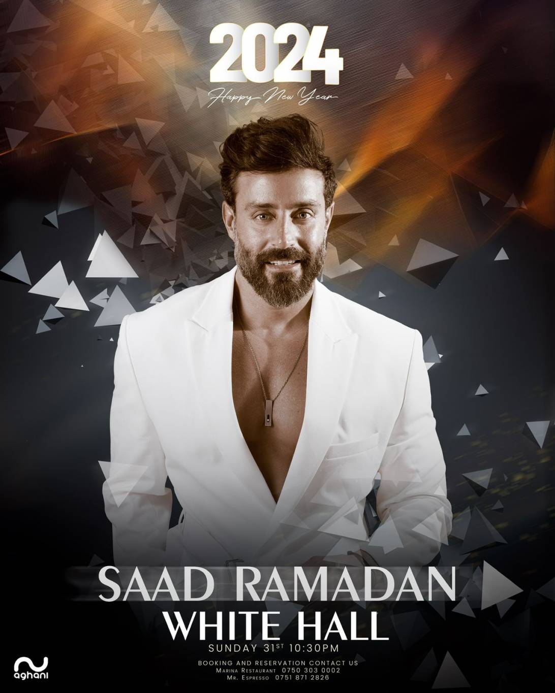 حفل رأس السنة مع سعد رمضان SoldOut