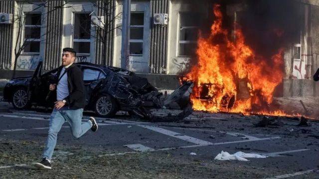 هجوم اوكراني يحصد 14 قتيلا روسيا واكثر من مئة مصاب