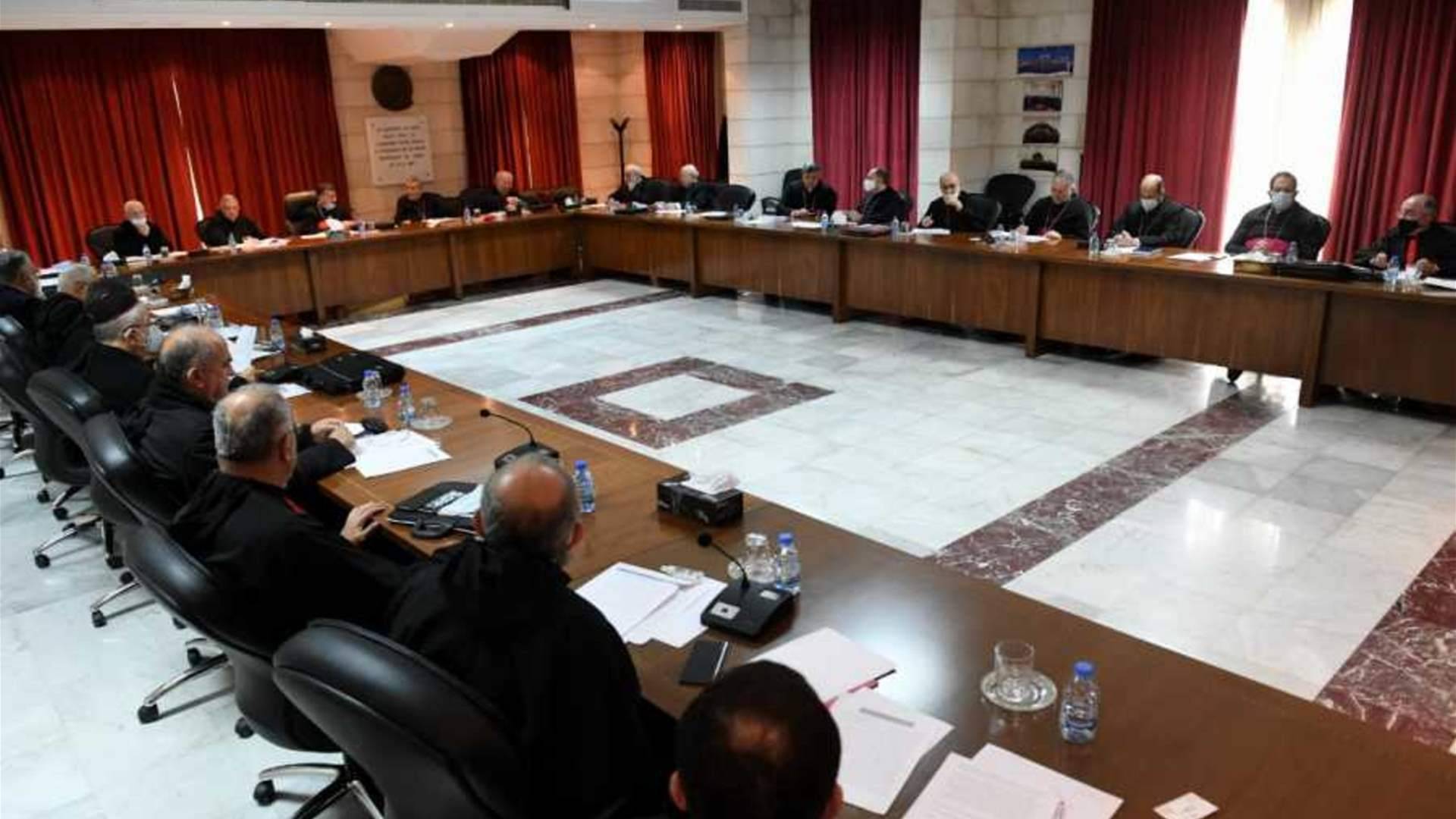 المطارنة الموارنة: متخوفون من التصعيد في جنوب لبنان