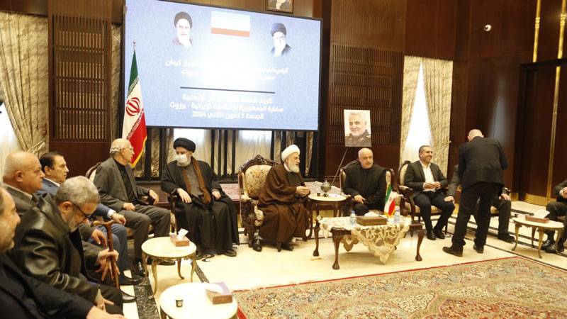 السفارة الإيرانيّة اختتمت سجل التعازي بشهداء التفجيرين في كرمان في مقرّها الجديد