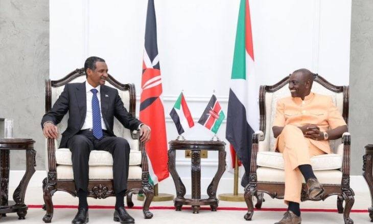 السودان يستدعي سفيره لدى كينيا إحتجاجا على زيارة حميدتي