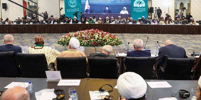مُؤتمر "طوفان الأقصى ويقظة الضمير العالمي" في طهران... ودعوة لكسر الحصار عن غزة