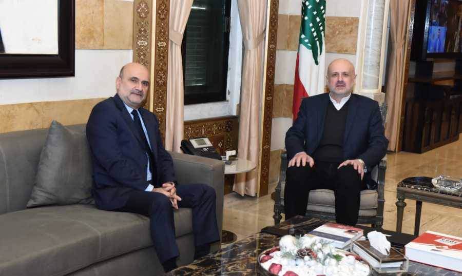 أبي رميا بحث مع مولوي وعثمان
ترتيبات تطبيق اللامركزيّة في كسروان