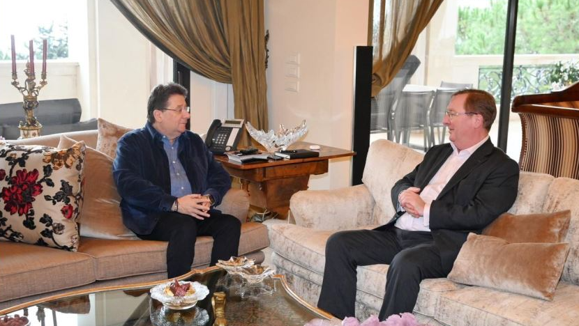 كنعان بحث مع كاول في تطوّر
الحرب والإصلاحات الماليّة