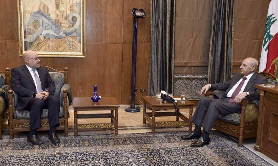 بري التقى سفيرة كندا وكتلة "الاعتدال"
الأبيض: نتمنى ان نؤمّن تغطية أشمل
للمواطنين في الاستشفاء والدواء