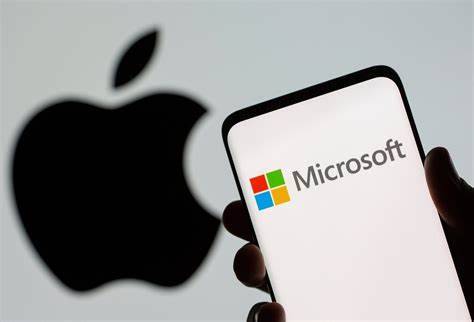 الأكثر قيمة بالعالم.. مايكروسوفت تتفوق لفترة وجيزة على آبل