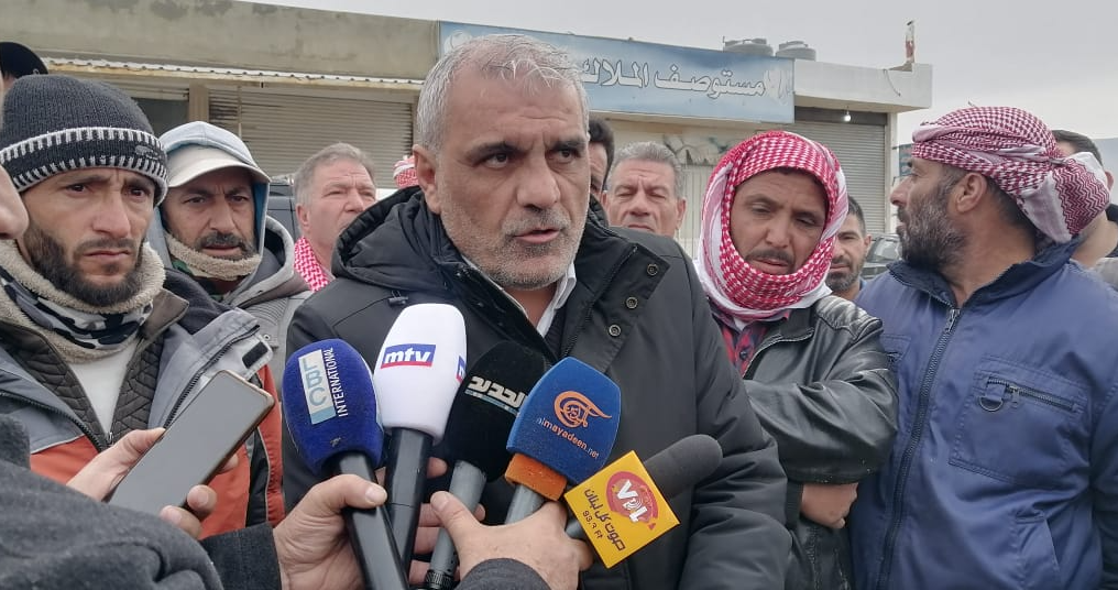 اعتصام لمزارعي مشاريع القاع احتجاجاعلى انذارات
مؤسسة كهرباء لبنان وعدم الجباية من النازحيين