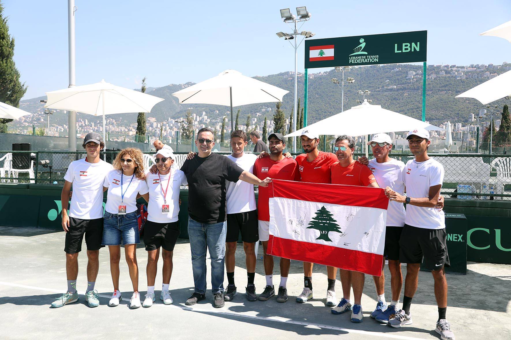كأس ديفيس: لبنان يواجه اليابان
على الأراضي المصرية في شباط المقبل