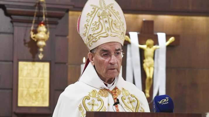 الراعي: كفى هذا الإقفال لقصر بعبدا الرّئاسي وكفى هذا الإقصاء للطّائفة المارونيّة