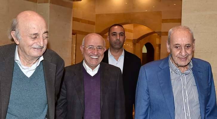 بري تابع مع جنبلاط المستجدات
السياسيّة والميدانيّة