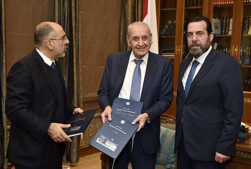بري استقبل وفد المديريّة
العامة لرئاسة الجمهوريّة
