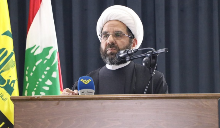 دعموش: المقاومة مستعدة لمواجهة كل الإحتمالات والتهديد لن يغير من مواقفها