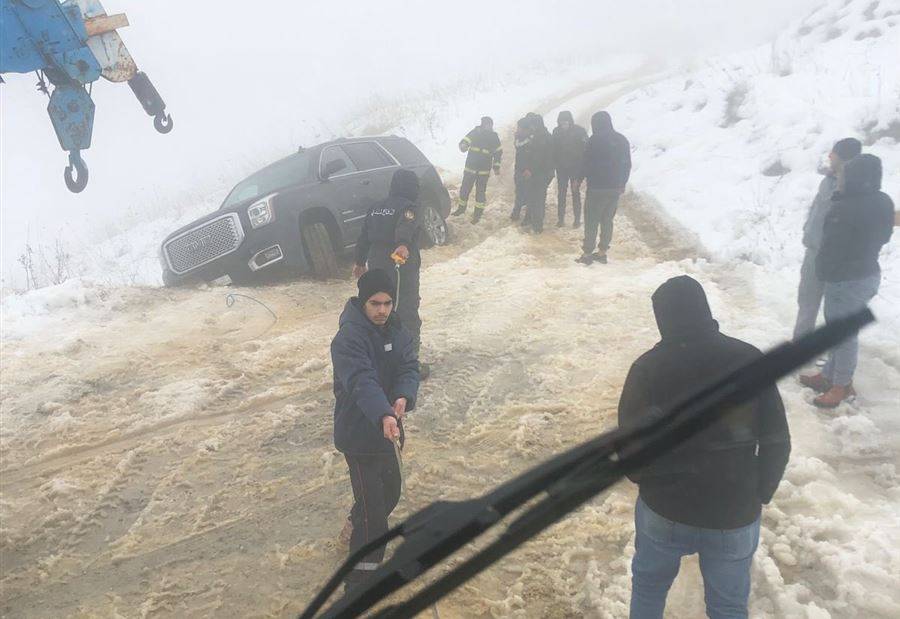 طقس ماطر مع رياح وحرارة منخفضة... وثلوج فوق 1500 متر