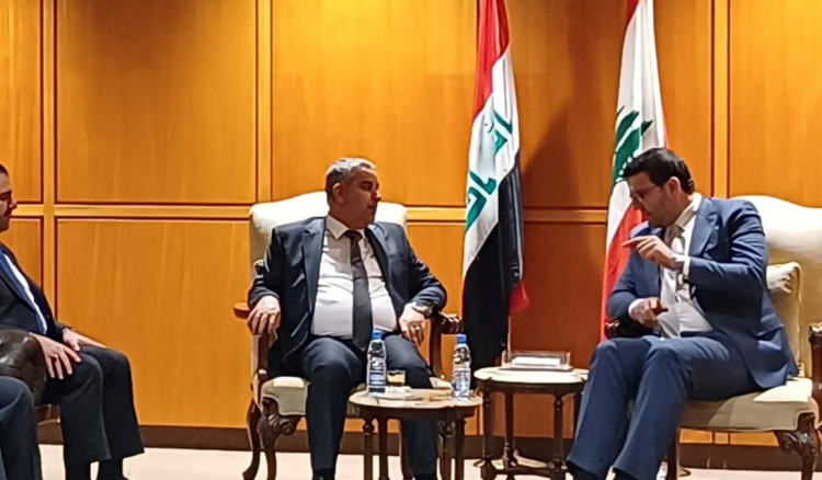 وزير الزراعة العراقية في بيروت...
توقيع مذكرة بين لبنان والعراق