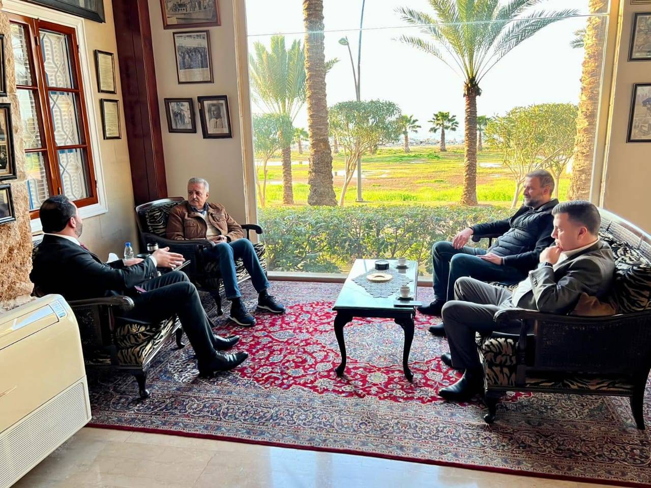أرسلان عرض مع حجازي لآخر المستجدات السياسية