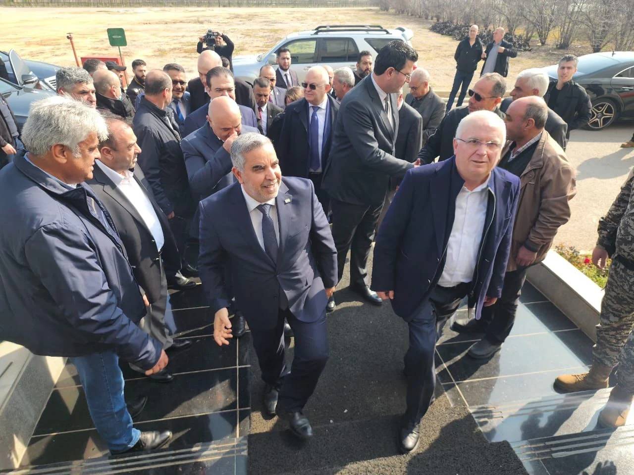 وزير الزراعة ونظيره العراقي جالا جنوبا:

صمود الجنوبيين والمزارعين وجه المقاومة الناصع