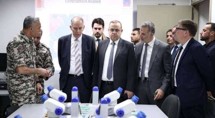 تسلّم هبة فرنسيّة والتقى سفير البرازيل
البيسري: نقدّر استمرار التعاون
بين السفارة الفرنسيّة والأمن العام