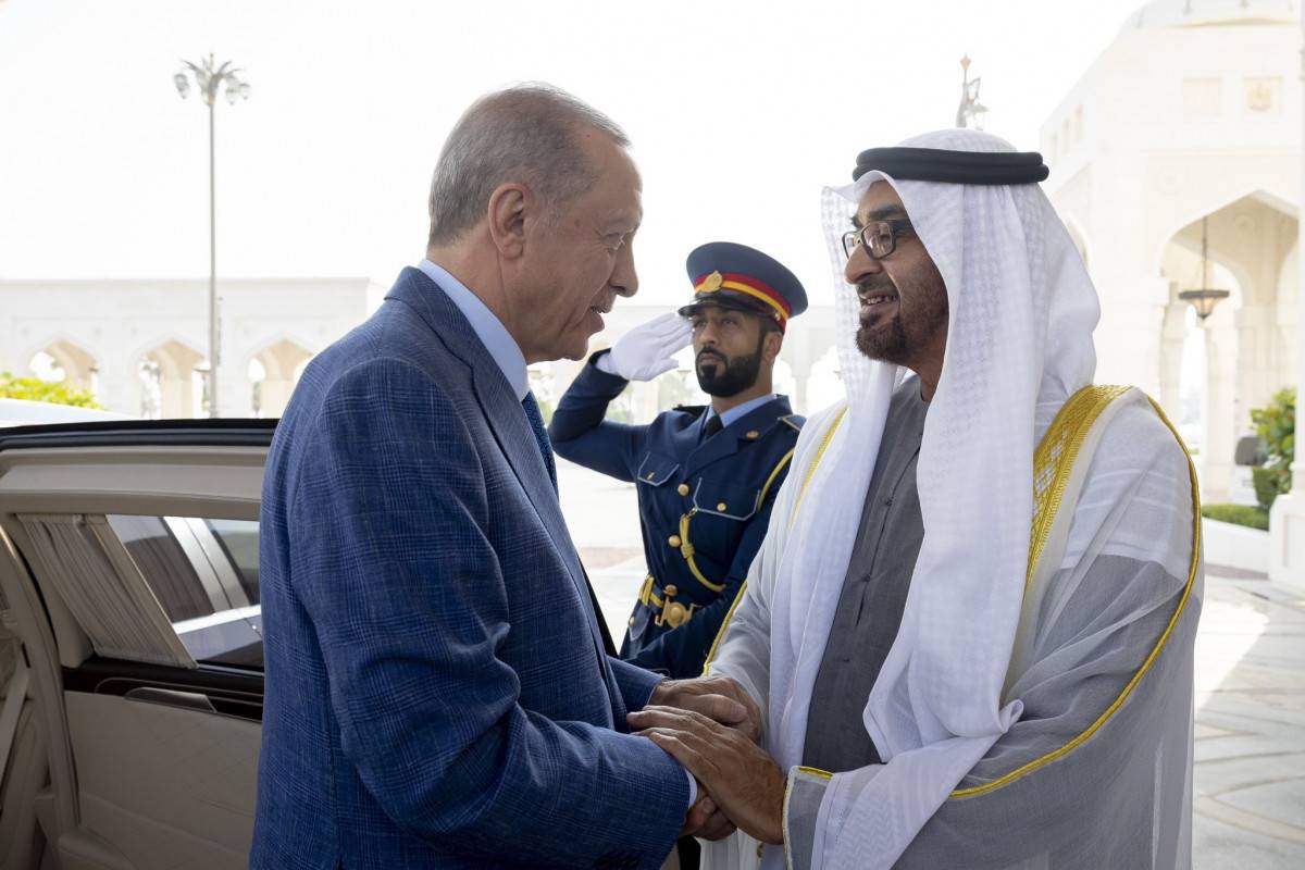 أردوغان في الإمارات ضمن جولة تشمل مصر
