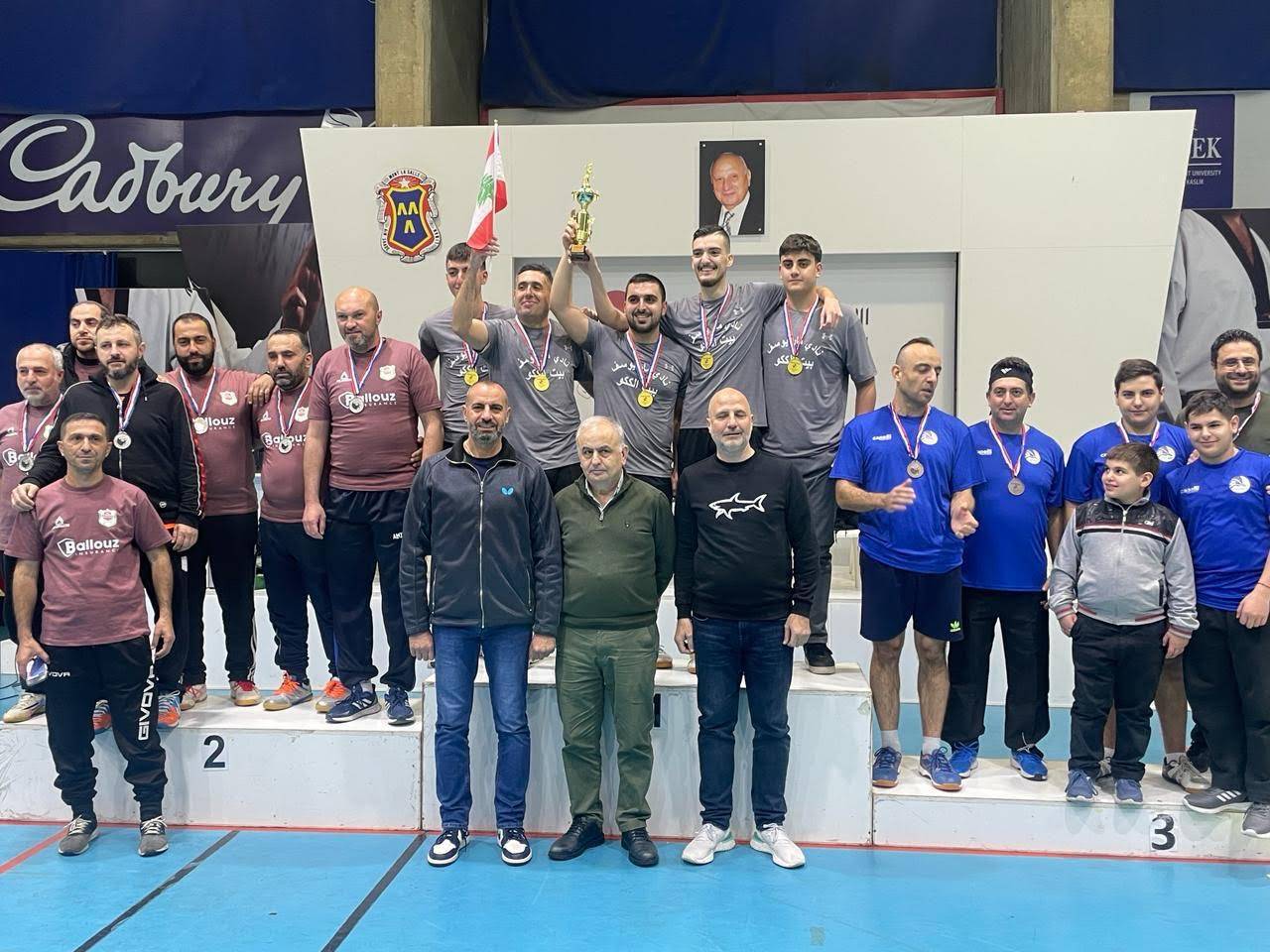 نادي بيت الككو بطل جبل لبنان
للدرجة الثانية في كرة الطاولة