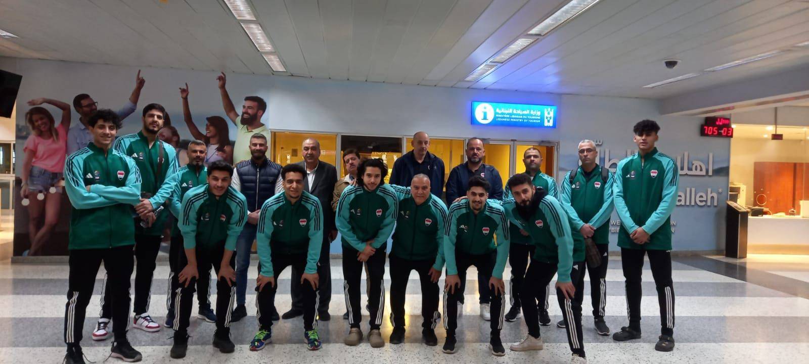 منتخب العراق السلوي يصل لبنان للمشاركة في كأس بيروت