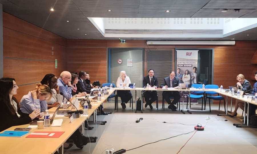 زمكحل ترأس اجتماع المجلس الاقتصادي
للوكالة الجامعية لـ "فرنكوفونيّة" باريس