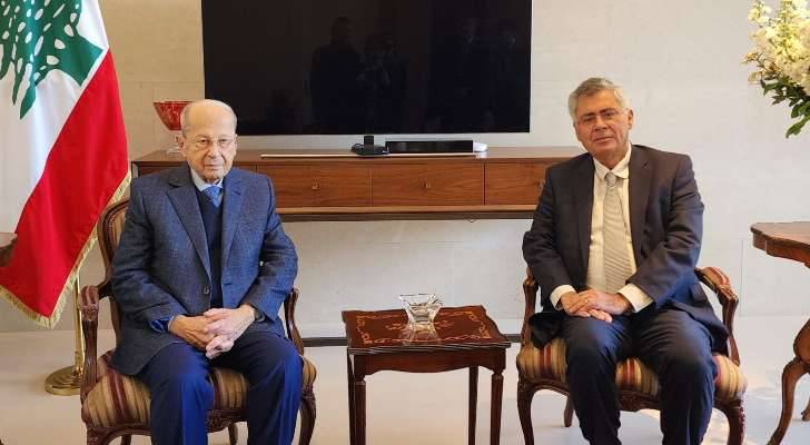 عون بحث مع سفير البرازيل
العلاقات الثنائيّة بين البلدين