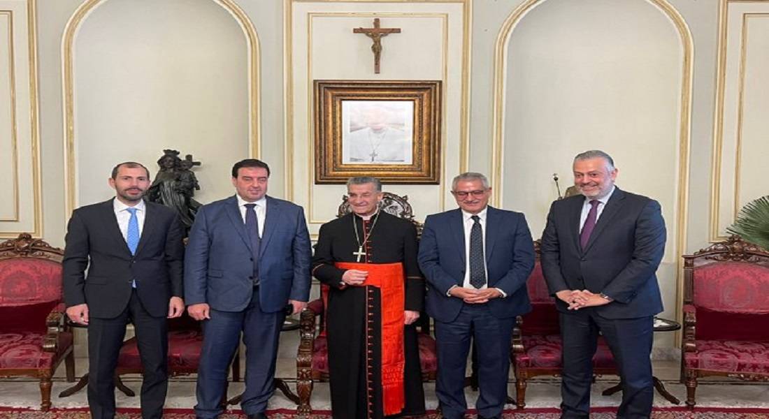 الراعي لوفد "الاعتدال الوطني": مبادرتكم حلوة ونهنئكم عليها