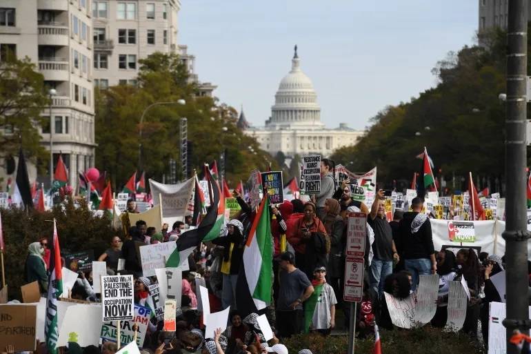 توسّع الحراك المؤيد لفلسطين في أميركا