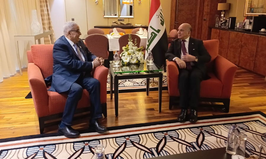بو حبيب يلتقي نظيره التركي والعراقي... وتحذير من خطورة "الانفجار الكبير"