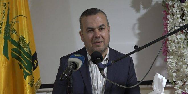 النائب فضل الله: العدو في مأزق والمقاومة ترد بما يناسب