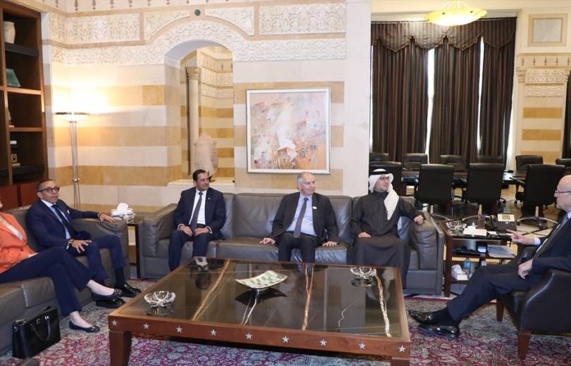 "الخماسية" في السراي: موقفنا موحّد ولا يوجد أي خلافات بيننا
