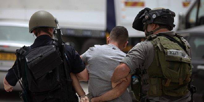 الإحتلال يعتقل 40 فلسطينياً في الضفة الغربية