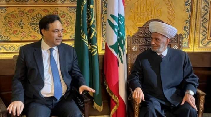 دريان ودياب حذرا من نيات الكيان الصهيوني
باستمرار الإبادة الجماعيّة في غزة