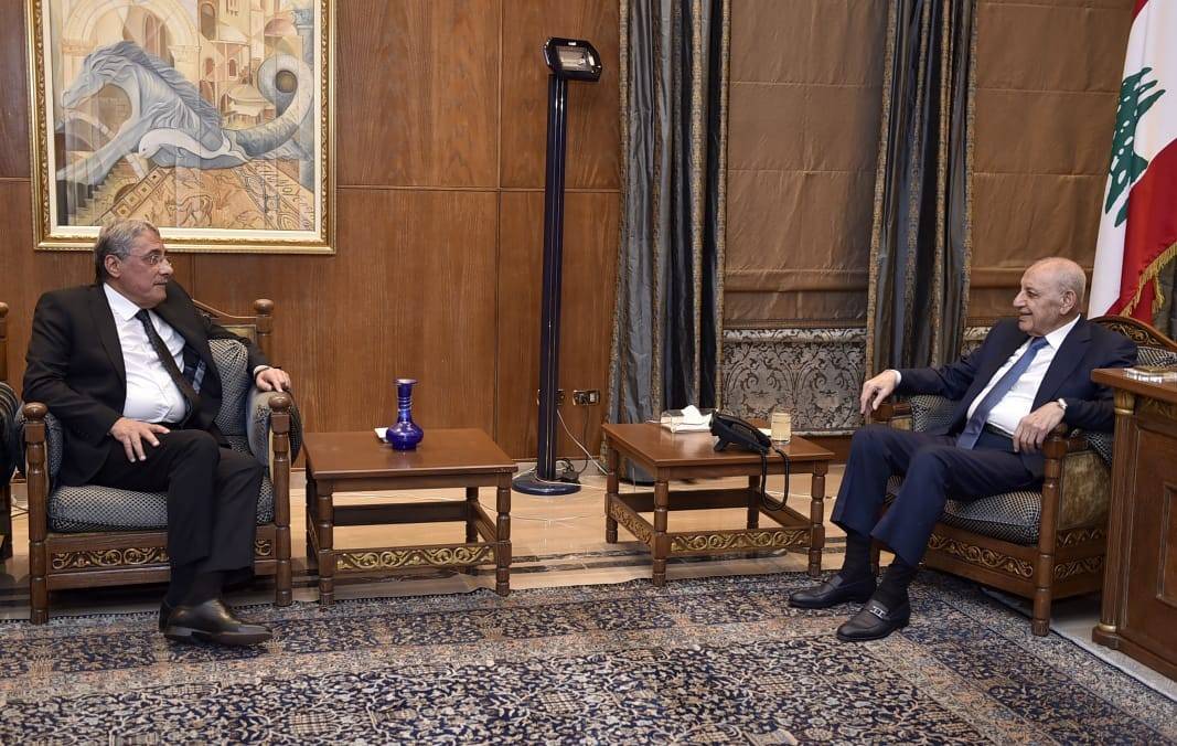 خوري عرض الأوضاع مع بري
وبحث مع طرابلسي ملفات تربويّة