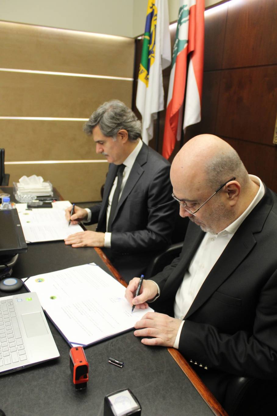 توقيع بروتوكول تعاون أكاديمي
بين جامعة البلمند وبلدية الدكوانة