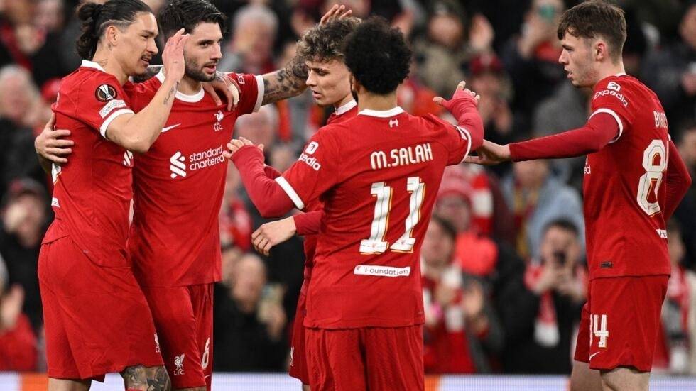 يوروبا ليغ... تأهل ليفربول وليفركوزن وميلان وروما ومرسيليا