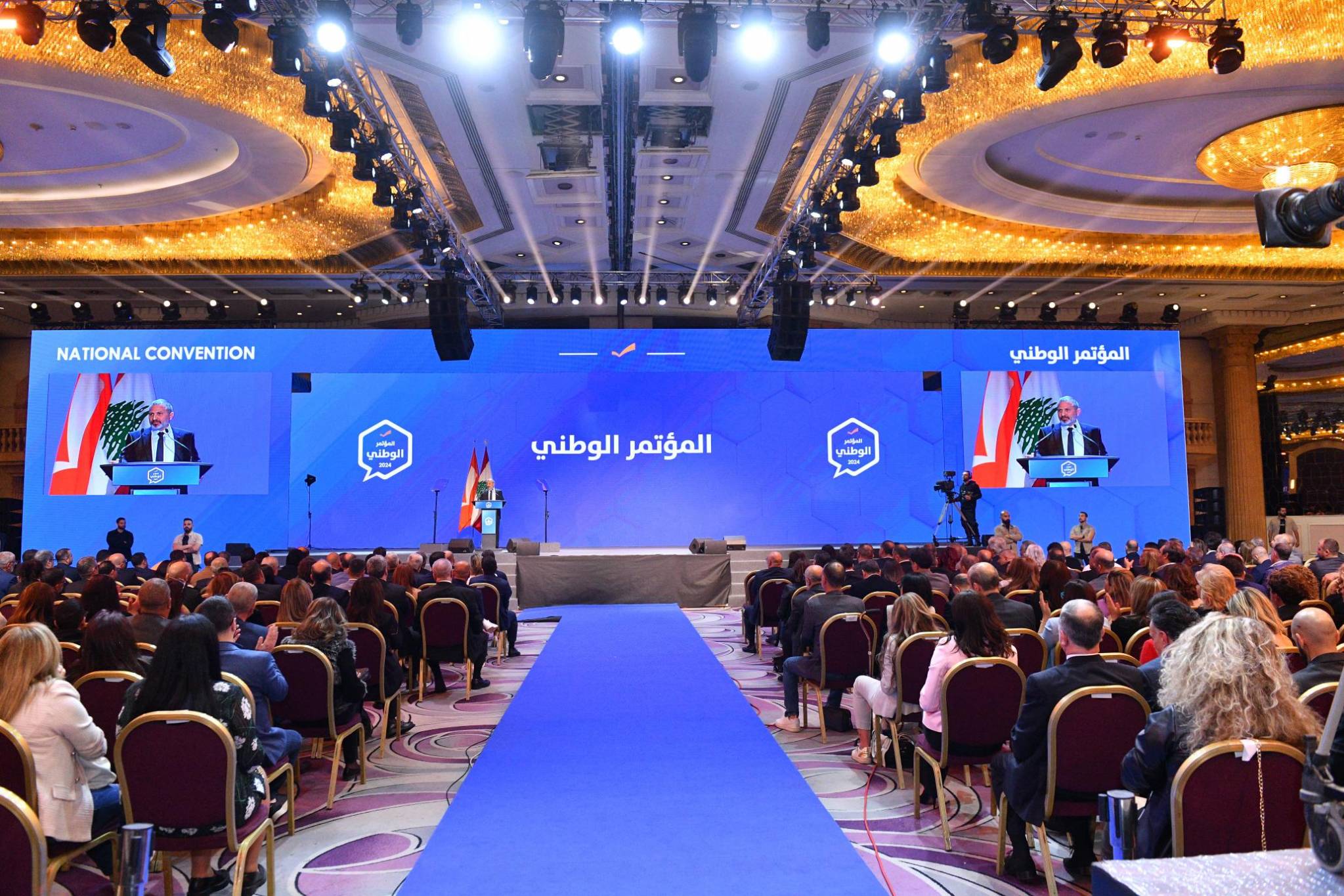 المؤتمر السنوي العام لـ "التيار الوطني الحرّ" بذكرى الرابع عشر من آذار
باسيل: لا يوجد تحالف ثابت مع أحد... بل تفاهم حيث الممكن... واختلاف حيث يلزم
لا نرضى بانتخاب رئيس يكسر الشراكة... والتحدّي الأكبر لدى المسيحيين تثبيت الشراكة المتناصفة